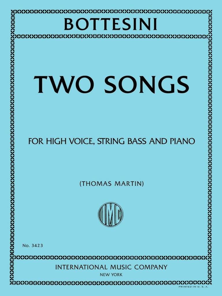 Songs For High Voice Cb And Piano